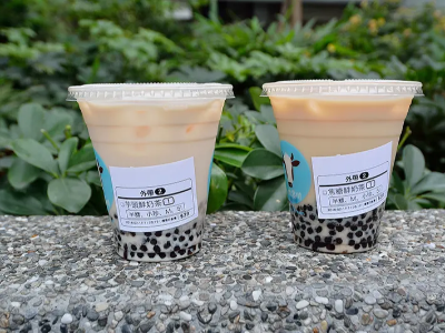 贴在奶茶上的标签是热敏纸吗？